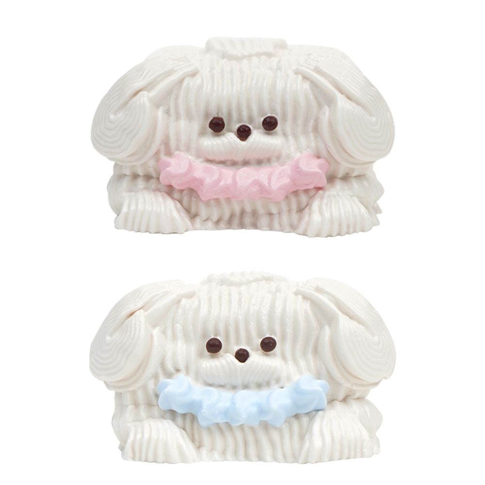 ぷにっこ クリーム犬メレンゲ（ピンキーちゃん／しろ）tokotoyz スクイーズ ぷにっこ クリーム犬メレンゲ（ピンキーちゃん／しろ） – Tokotoyz