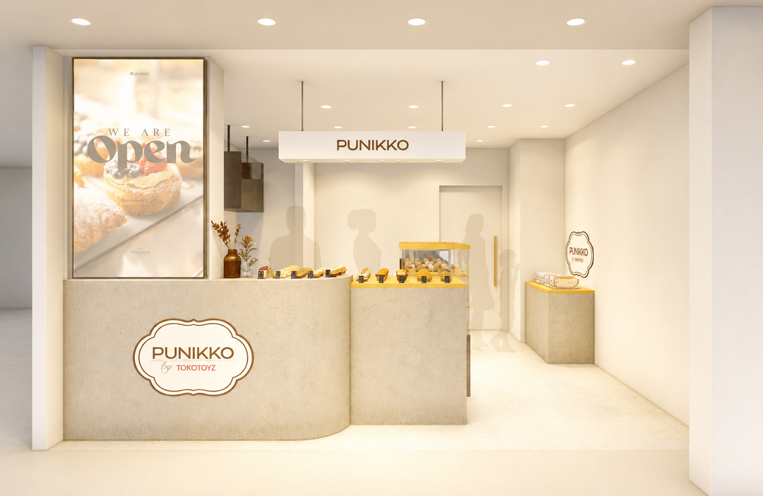 トイパティスリーコンセプトのスクイーズ体験型専門店「PUNIKKO by TOKOTOYZ」が池袋パルコに2026年5月末グランドオープン！