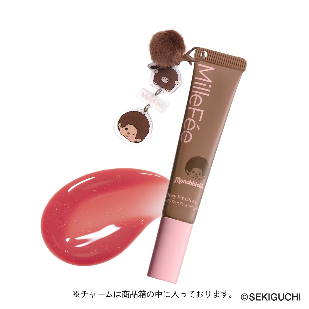モンチッチ ソフトムードシャドウパレット/シェイクドロップチークうるうるフィットグロス