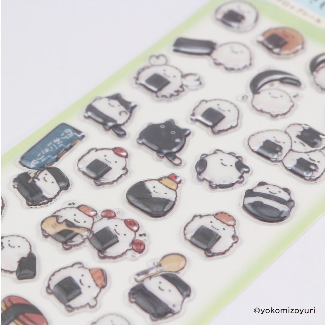 【予約品：12月中旬以降発送予定】なんでもいきもの ぷくぷくドロップシール