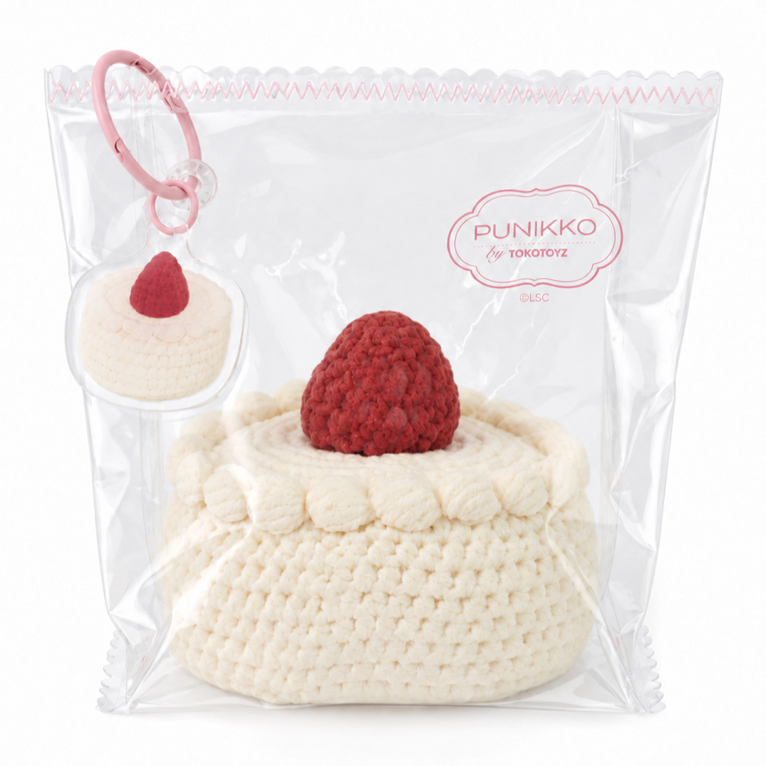 【予約品：11月下旬以降発送予定】ぷにっこ ストロベリーケーキ(ニット仕様)／バタースフレ(ニット仕様)