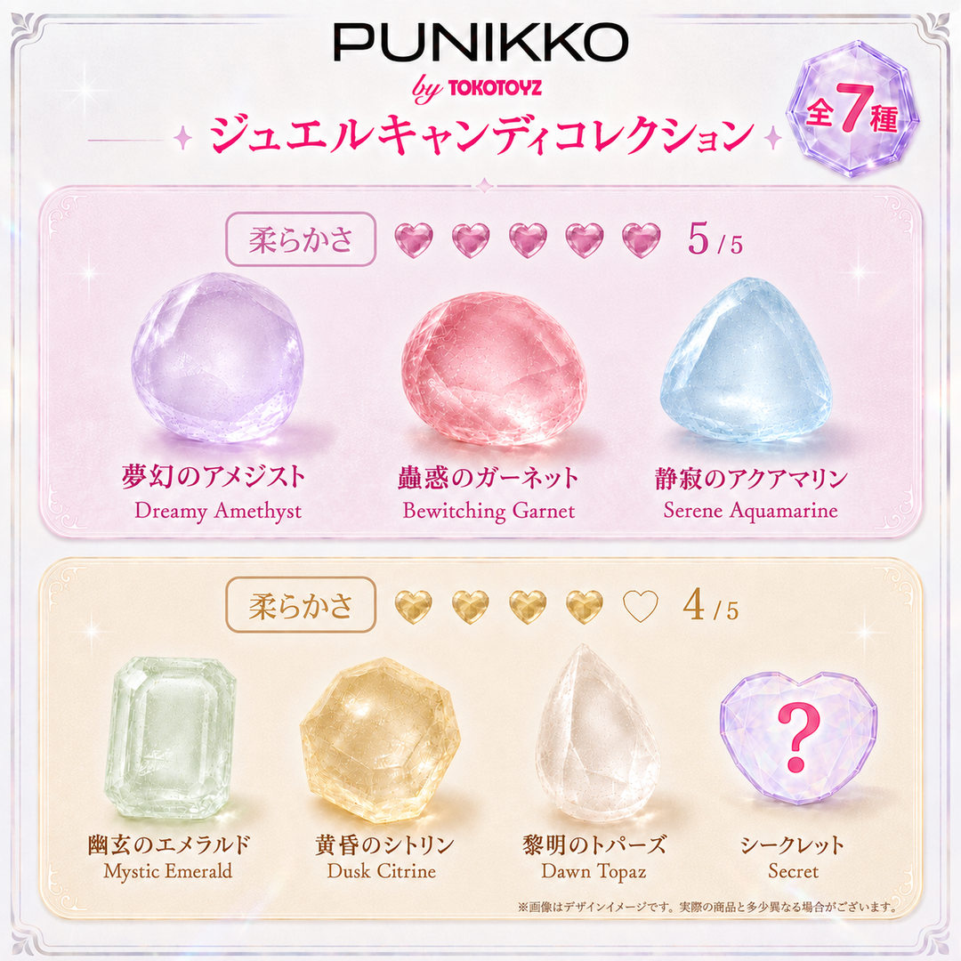 【予約品：9月末以降発送予定】ぷにっこ ジュエルキャンディコレクション