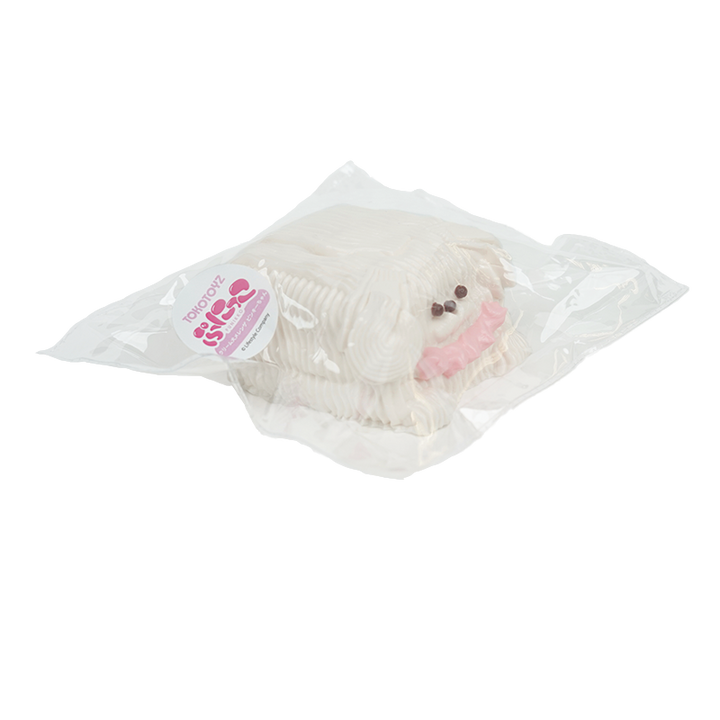 ぷにっこ クリーム犬メレンゲ（ピンキーちゃん／しろ）