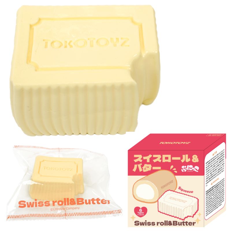 【予約品：5月上旬以降発送予定】ぷにっこ スイーツ スイスロール＆バターシリーズ