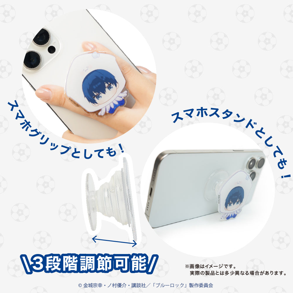 【予約品：12月下旬以降発送予定】ブルーロック CharaPOP！スマホグリップ