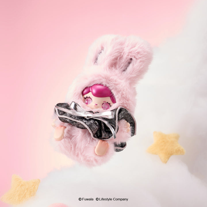 FUWALA（フワラ／キャラぬい）かばんチャームとしても可愛いぬいぐるみキーホルダーのベリーバニーが写っているバナー画像