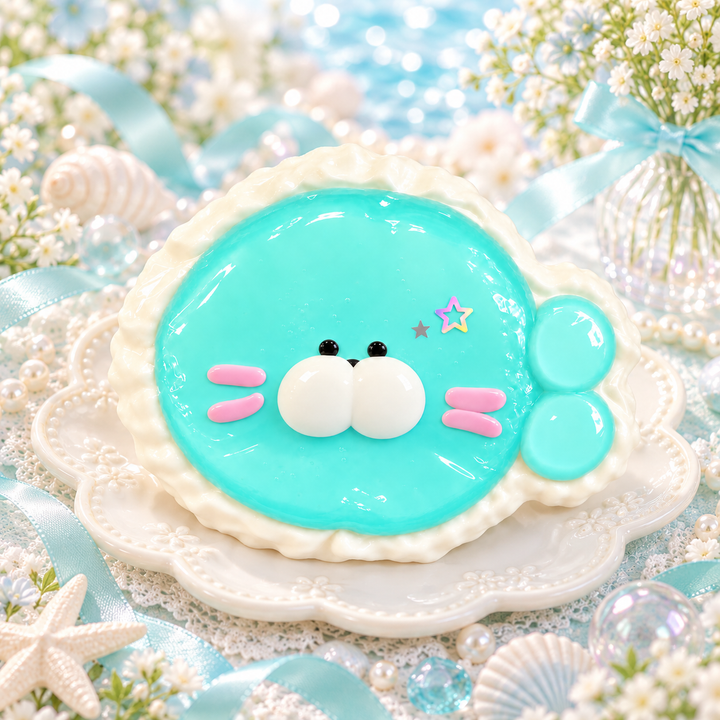 <10/7 20:00発売>ぷにっこ おさかなあざらし ピンク／ブルー