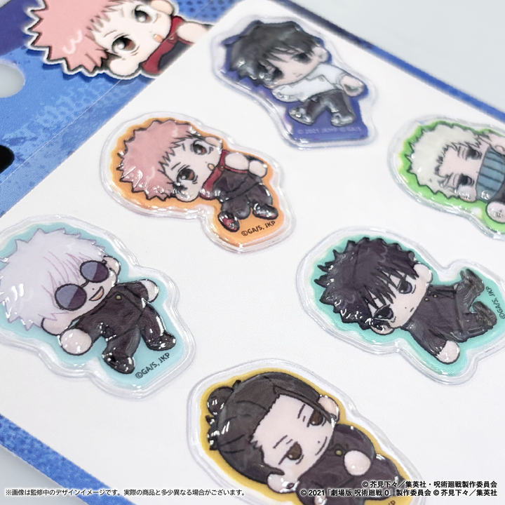 【予約品：9月中旬以降発送予定】アニメ『呪術廻戦』5周年 ぷくぷくドロップシール