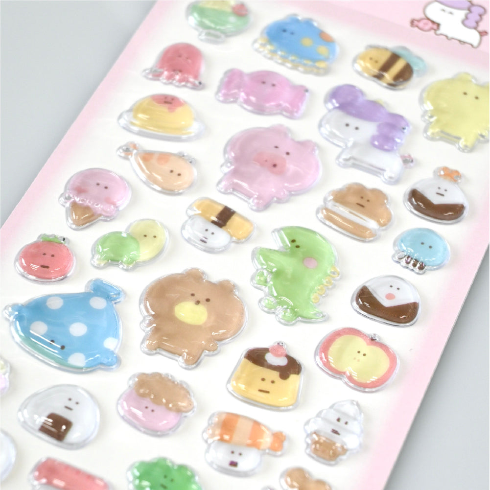 ＃消しかす。ぷくぷくドロップシール