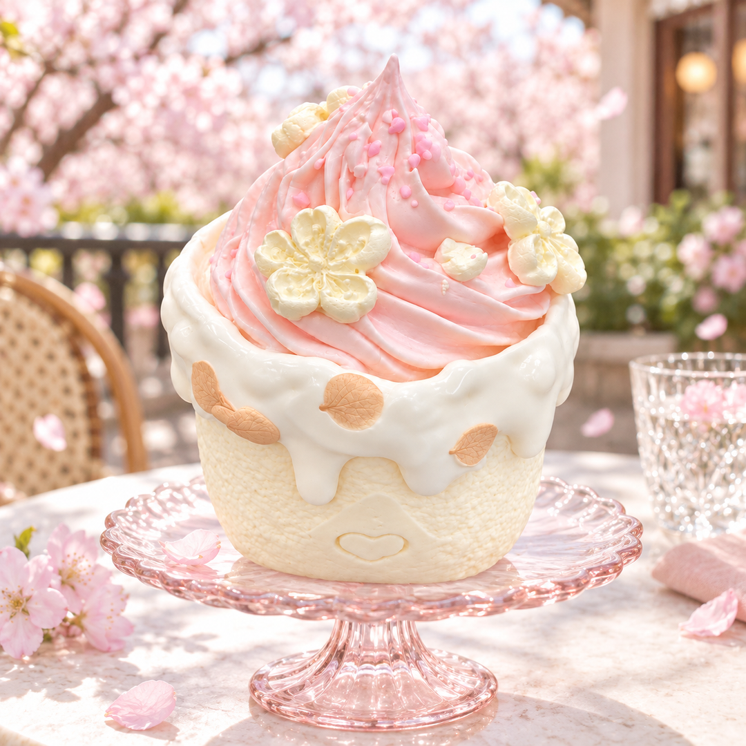 ＜9/12発売＞ぷにっこ 桜のアイスクリームコーン