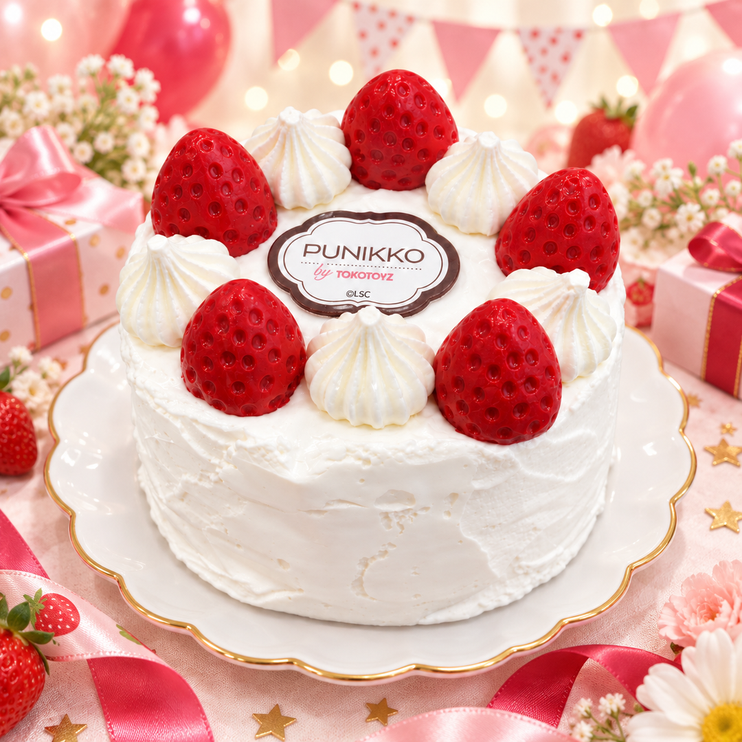 ＜9/12発売＞ぷにっこ いちご日和のお祝いケーキシリーズ
