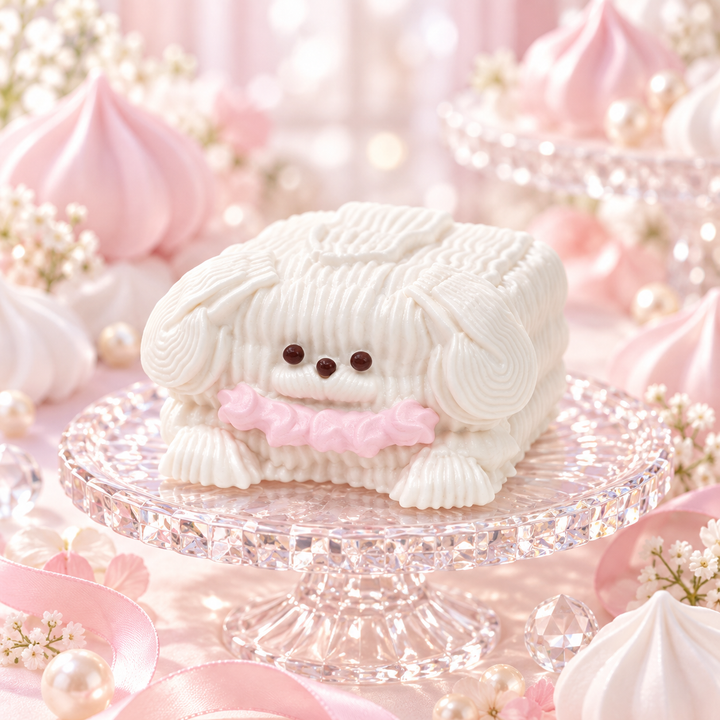 ＜9/17 20:00発売＞ぷにっこ クリーム犬メレンゲ（ピンキーちゃん／しろ）