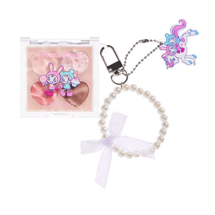 メゾピアノ シェイクドロップチーク/ぷくぷく涙袋パレット/チート顔コントゥアパレット