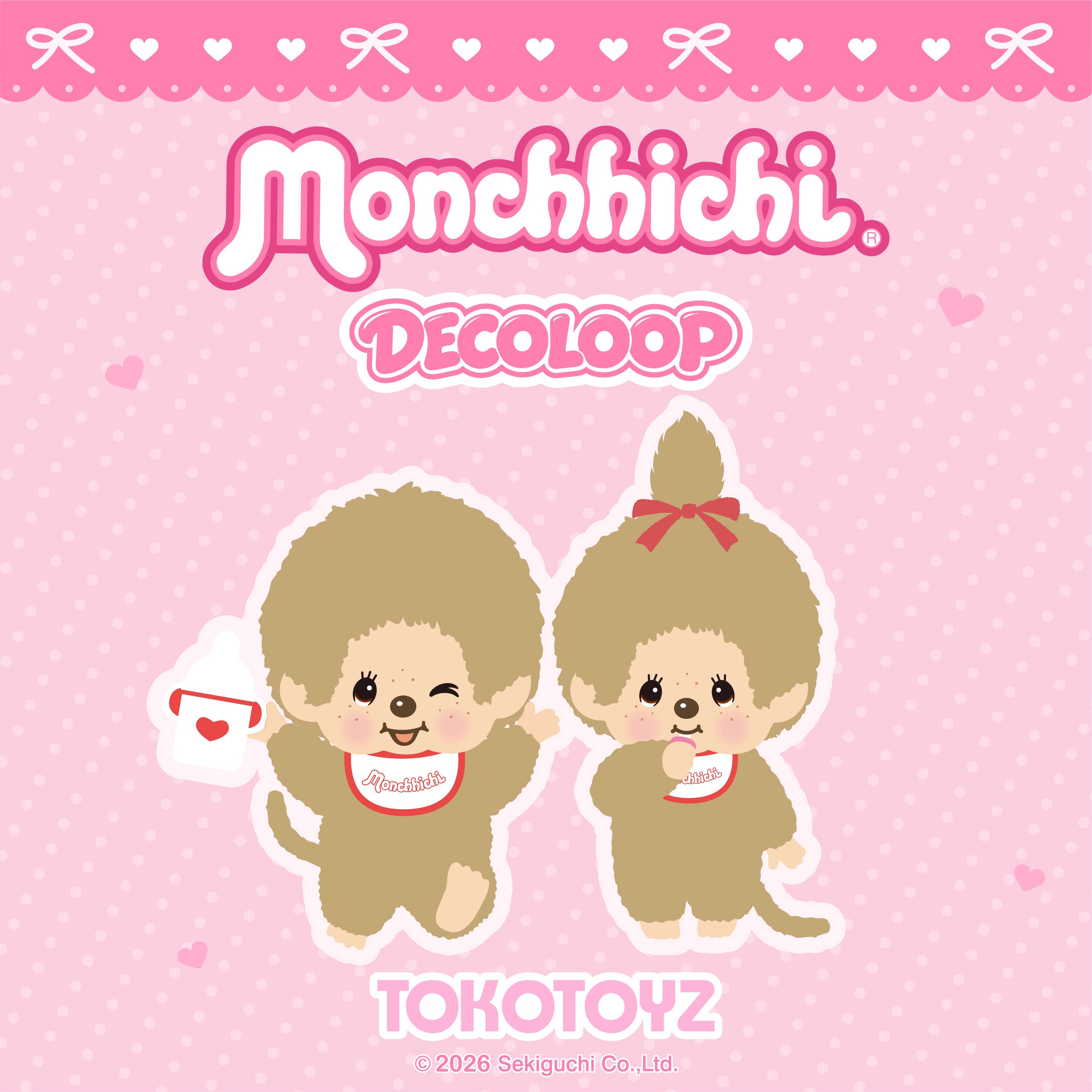 7/17 10:00発売予定】モンチッチ DECOLOOP（スマホアクセサリー