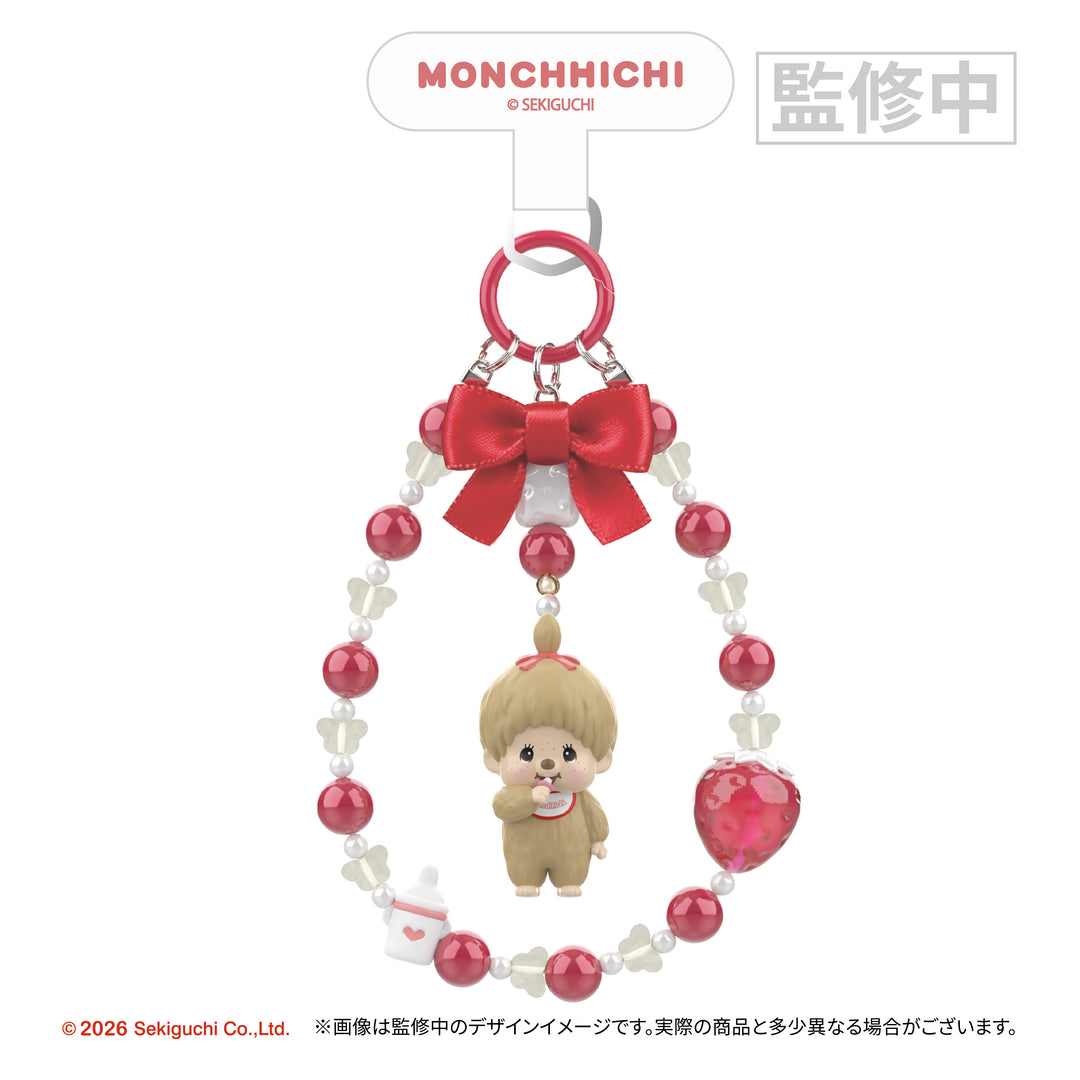 【予約商品：7月上旬発送予定】モンチッチ DECOLOOP（スマホストラップ）