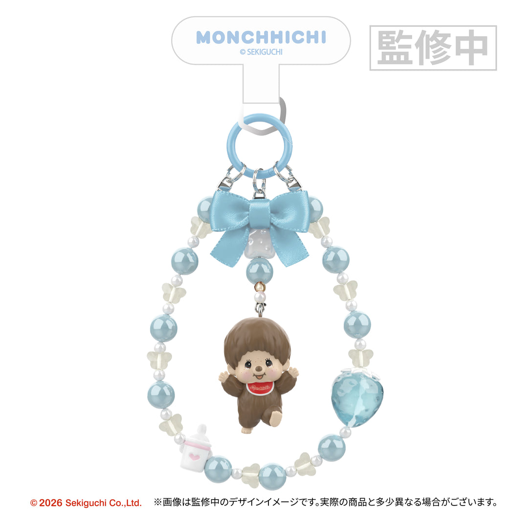 【予約商品：7月上旬発送予定】モンチッチ DECOLOOP（スマホストラップ）