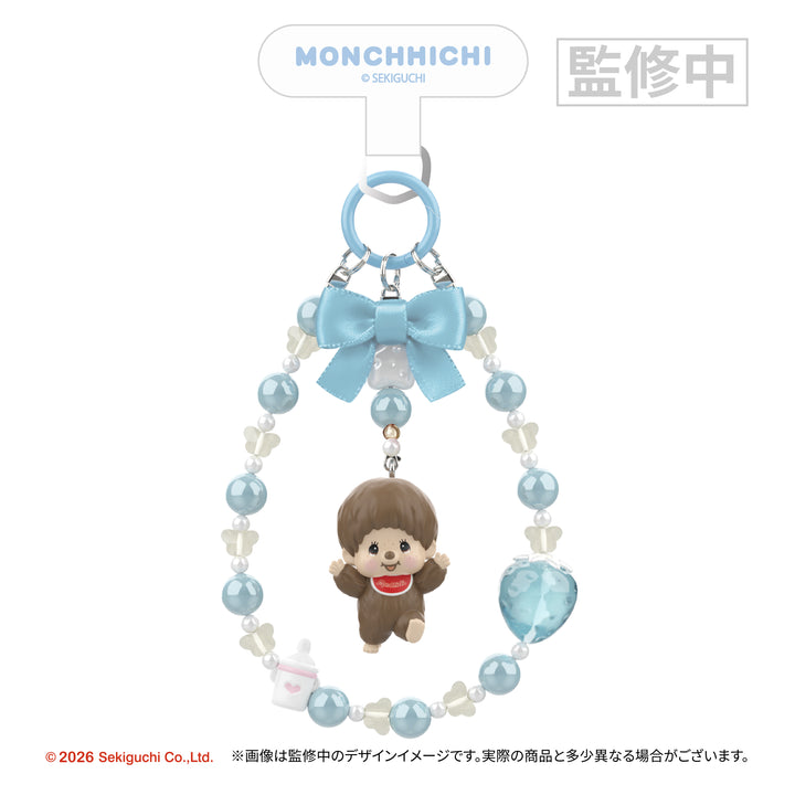 【予約商品：7月上旬発送予定】モンチッチ DECOLOOP（スマホストラップ）