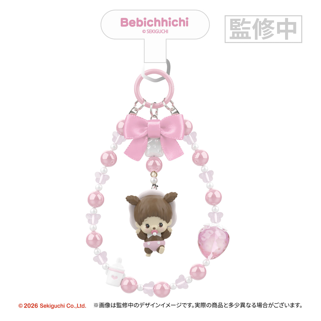 【予約商品：7月上旬発送予定】モンチッチ DECOLOOP（スマホストラップ）