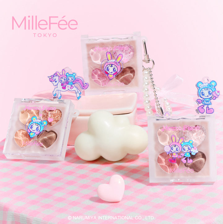 【予約品：11月上旬発送予定】メゾピアノ シェイクドロップチーク/ぷくぷく涙袋パレット/チート顔コントゥアパレット※購入特典はカートへIN！