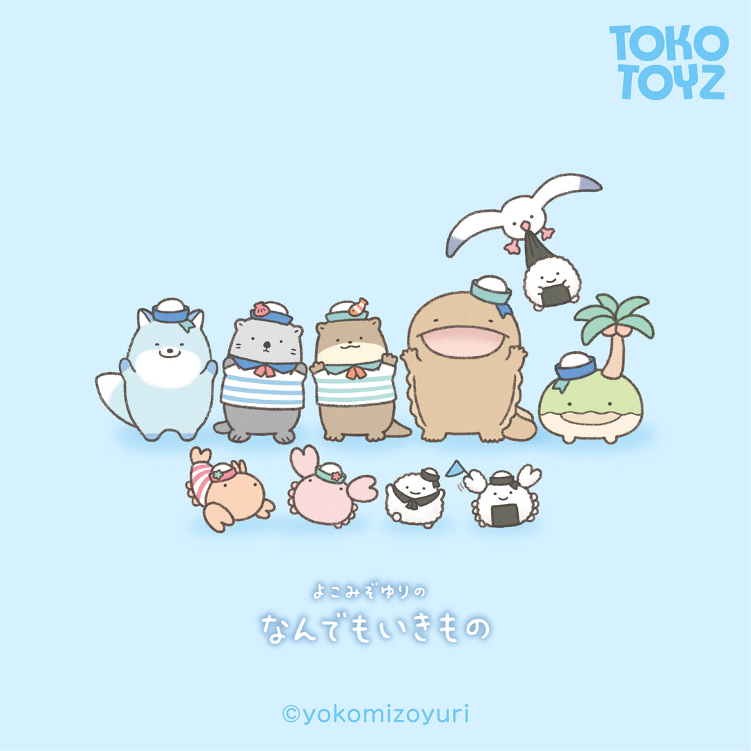 【予約品：7月中旬以降発送予定】なんでもいきもの ぷくぷくドロップシール（サマープール/ひんやりスイーツ）