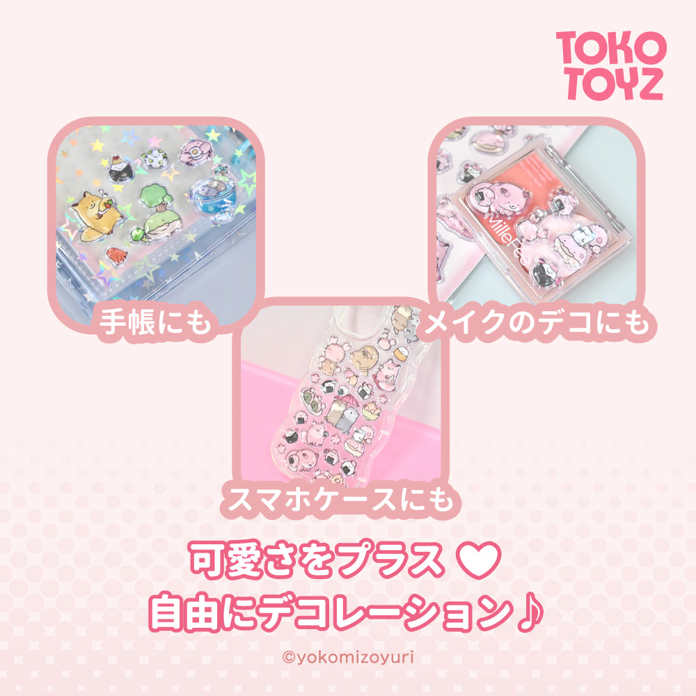 なんでもいきもの ぷくぷくドロップシール