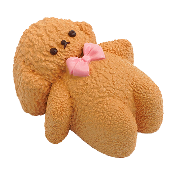 ぷにっこ 唐揚げ犬？（ぴんくりぼん／赤りぼん）