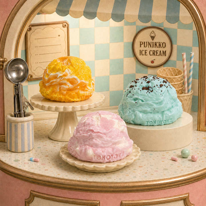 【予約品：10月中旬以降発送予定】ぷにっこ スイーツ アイスクリームシリーズ