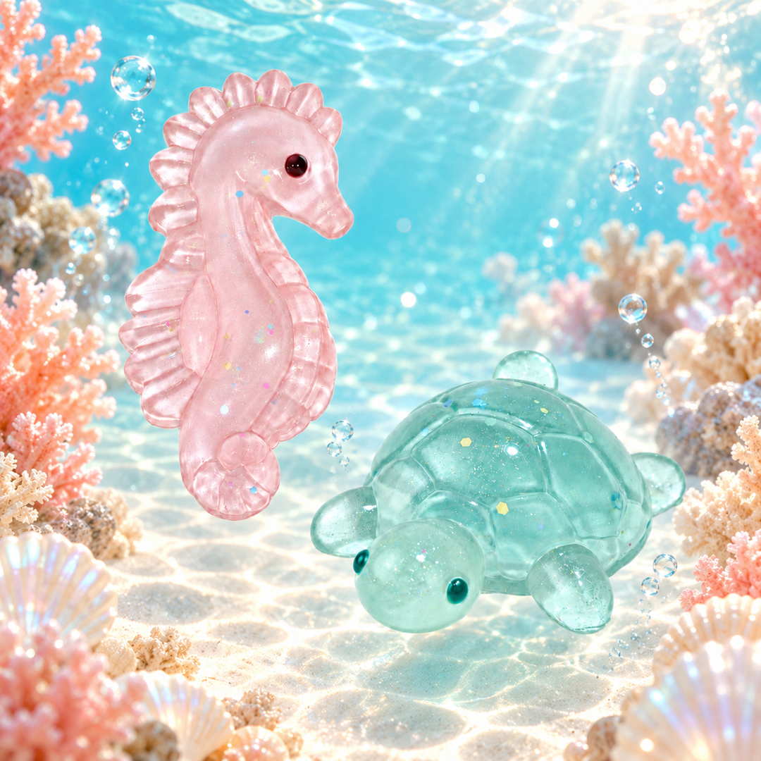 【9/19予約開始：11月末以降発送予定】ぷにっこ 海のいきものシリーズ