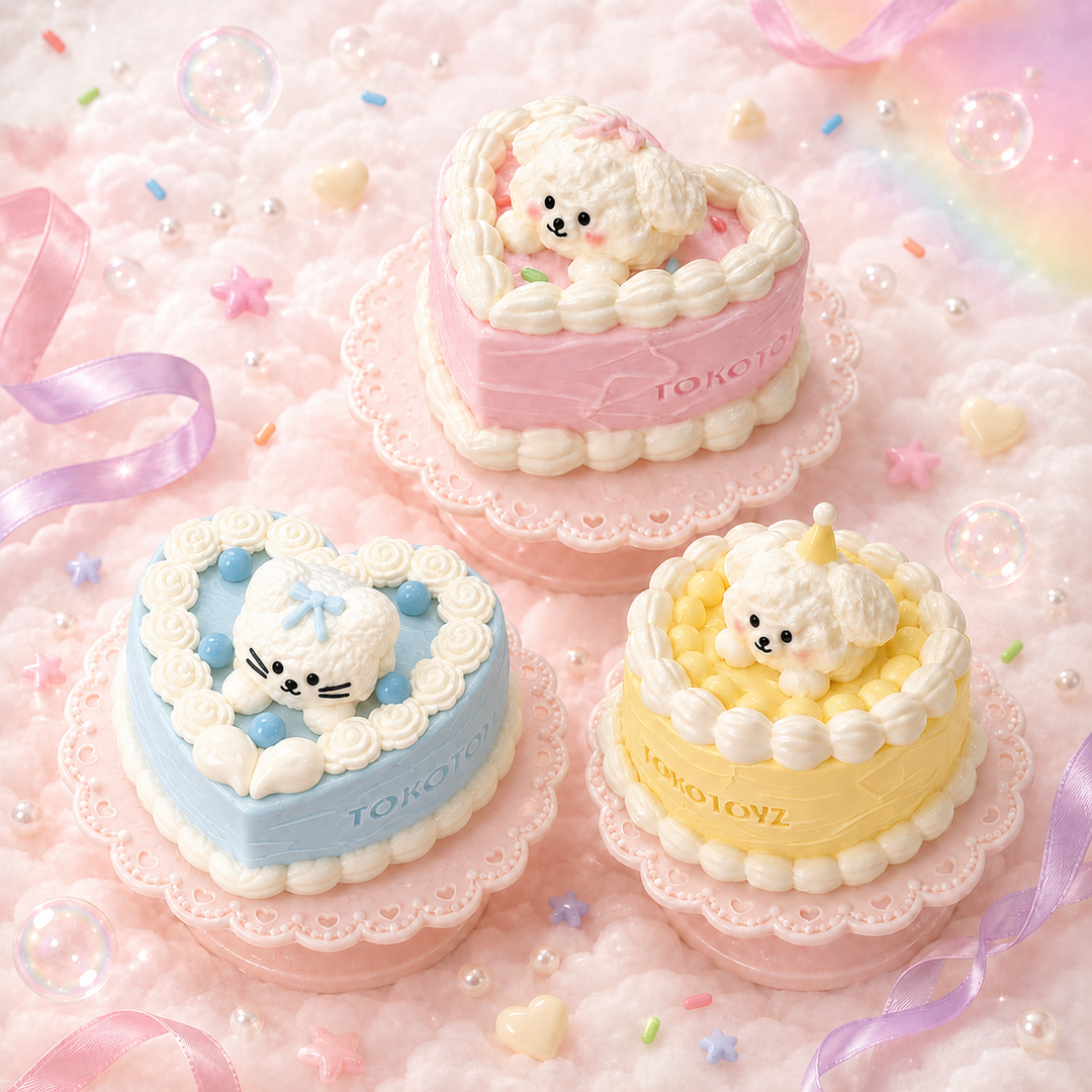 【予約品：10月上旬以降発送予定】ぷにっこ スイーツ 夢色ふわもこケーキシリーズ